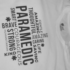 Custom paramedic tshirt